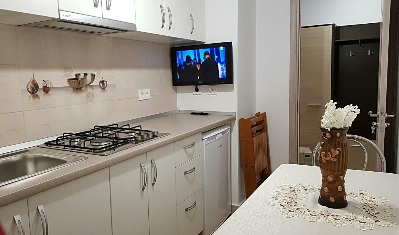 Ferienwohnung Garsoniera Jad Tîrgu Ocna Exterior foto